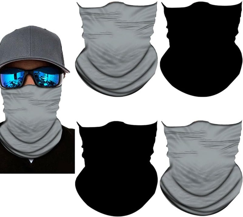 SIDAZON Neck Gaiter Mask,Bandana Gator Face Cover Mask Sun UV Protection,Neck Warmer Balaclava,Tube Face Scarf,Headband for Outdoor - Image 1
